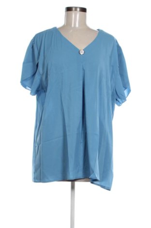 Bluzka damska Unbranded, Rozmiar 3XL, Kolor Niebieski, Cena 65,80 zł, #136741540