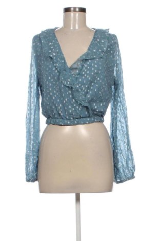 Női blúz Gina Tricot, Méret XS, Szín Kék, Ár 2 469 Ft, #136743434