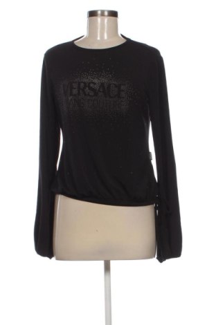 Γυναικεία μπλούζα Versace Jeans, Μέγεθος L, Χρώμα Μαύρο, Τιμή 38,99 €, #136746818
