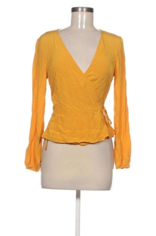 Bluzka damska H&M, Rozmiar S, Kolor Żółty, Cena 24,99 zł, #136747866