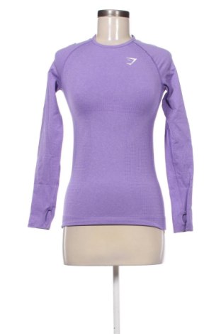 Damen Shirt Gymshark, Größe M, Farbe Lila, Preis 14,00 €, #136748411