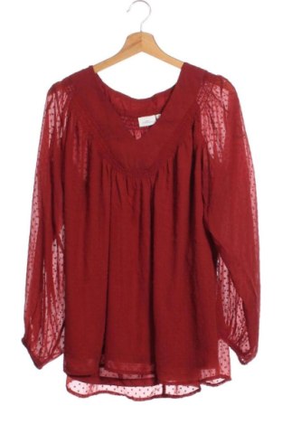 Дамска блуза ONLY Carmakoma, Размер XL, Цвят Червен, Цена 7,15 €, #136758787