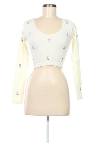 Bluză de femei Stradivarius, Mărime S, Culoare Ecru, Preț 34,99 Lei, #136767719