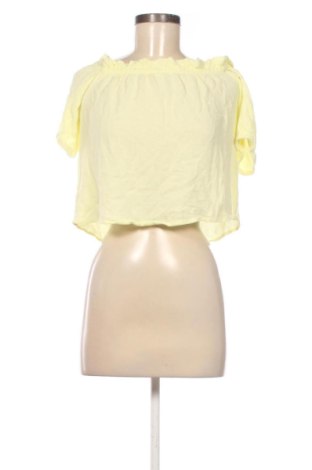 Damen Shirt Bershka, Größe L, Farbe Gelb, Preis 9,99 €, #136785136