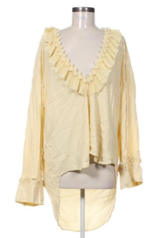 Bluzka damska H&M, Rozmiar L, Kolor Żółty, Cena 98,92 zł, #136697372