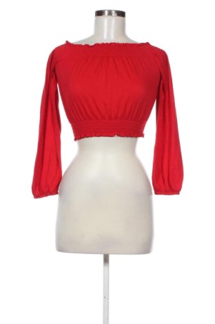 Дамска блуза H&M Divided, Размер XS, Цвят Червен, Цена 10,22 €