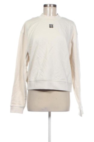 Bluzka damska Hugo Boss, Rozmiar L, Kolor ecru, Cena 283,99 zł, #132920609