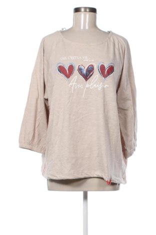 Damen Shirt Laura Torelli, Größe L, Farbe Beige, Preis 12,99 €, #136693885