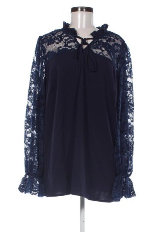 Bluză de femei SHEIN, Mărime 4XL, Culoare Albastru, Preț 52,13 Lei, #136705271
