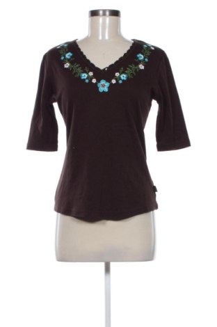 Damen Shirt Street One, Größe L, Farbe Braun, Preis 13,80 €, #136701849