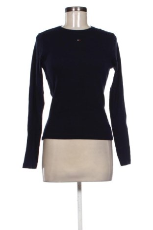 Дамска блуза Tommy Jeans, Размер L, Цвят Син, Цена 42,43 €, #136680356