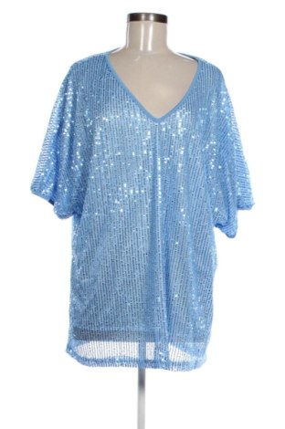 Bluzka damska Unbranded, Rozmiar 4XL, Kolor Niebieski, Cena 64,57 zł, #136741568