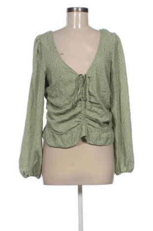 Дамска блуза H&M, Размер L, Цвят Зелен, Цена 11,24 €, #136754483