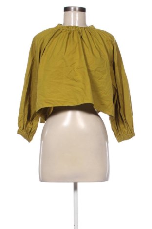 Bluzka damska Zara, Rozmiar L, Kolor Zielony, Cena 48,99 zł, #136701194