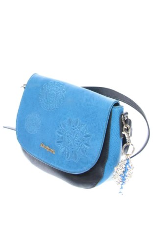 Geantă de femei Desigual, Culoare Albastru, Preț 304,99 Lei, #136680584