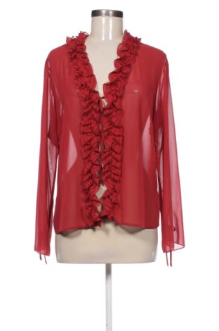 Damen Strickjacke Fransa, Größe L, Farbe Rot, Preis 6,99 €, #136707076