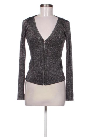 Damen Strickjacke H&M, Größe M, Farbe Silber, Preis 13,99 €, #136708017