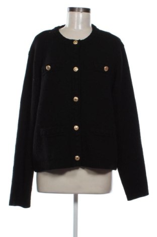 Damen Strickjacke H&M, Größe XXL, Farbe Schwarz, Preis 14,99 €, #136710756