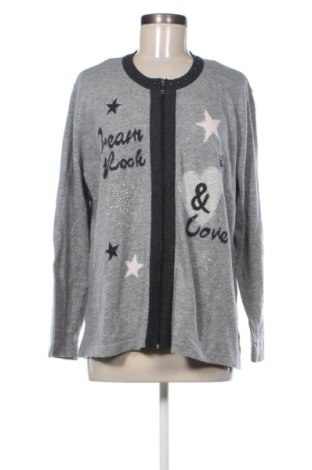 Damen Strickjacke Canda, Größe XXL, Farbe Grau, Preis 10,99 €, #136711498