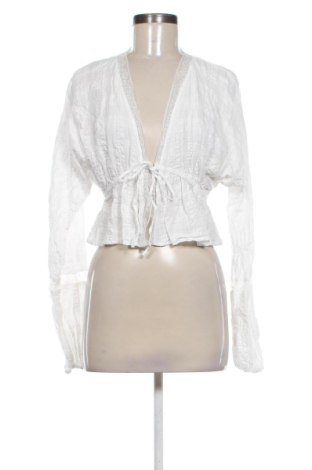 Damski kardigan Pull&Bear, Rozmiar S, Kolor Biały, Cena 51,99 zł, #136711948