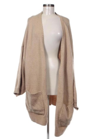 Cardigan de damă Unbranded, Mărime 4XL, Culoare Bej, Preț 83,99 Lei, #136721948