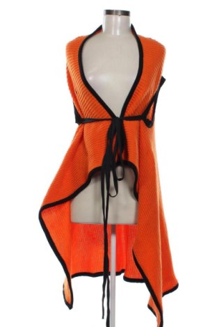 Damen Strickjacke Sash, Größe M, Farbe Orange, Preis 13,99 €, #136736548