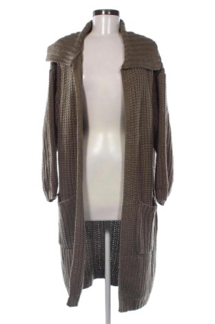 Damen Strickjacke Ever.me by Takko Fashion, Größe L, Farbe Grün, Preis 13,99 €, #136757545
