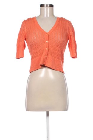 Damen Strickjacke Street One, Größe M, Farbe Orange, Preis 21,00 €, #136690761