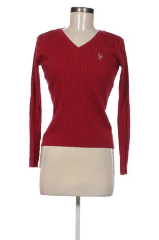 Cardigan de damă U.S. Polo Assn., Mărime S, Culoare Roșu, Preț 166,82 Lei, #136690860