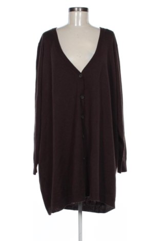 Damen Strickjacke Canda, Größe 5XL, Farbe Braun, Preis 17,00 €, #136761976