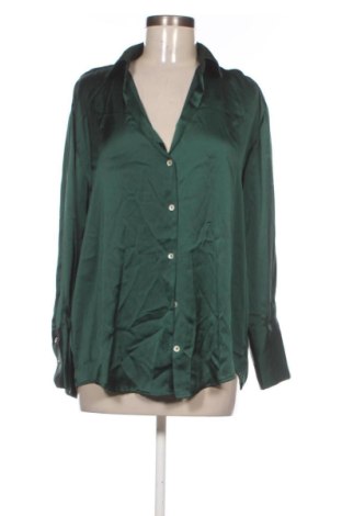 Дамска риза Zara, Размер XL, Цвят Зелен, Цена 11,24 €, #136714873