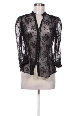 Дамска риза Zara, Размер M, Цвят Черен, Цена 9,71 €, #136723164