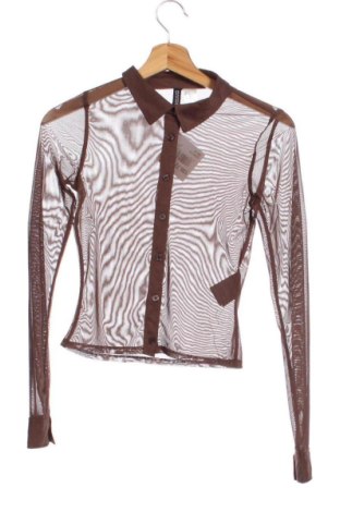 Damenbluse H&M Divided, Größe XS, Farbe Braun, Preis € 4,99, #136727933
