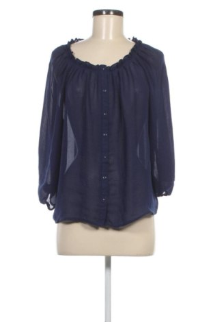 Дамска риза H&M, Размер L, Цвят Син, Цена 9,20 €, #136731766