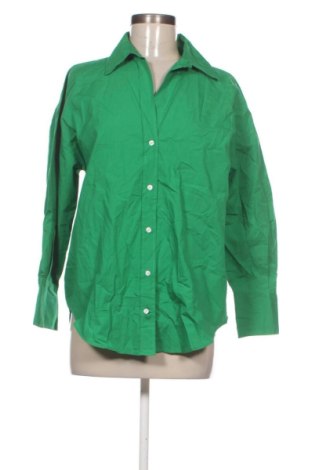 Cămașă de femei Zara, Mărime L, Culoare Verde, Preț 172,99 Lei, #136747443