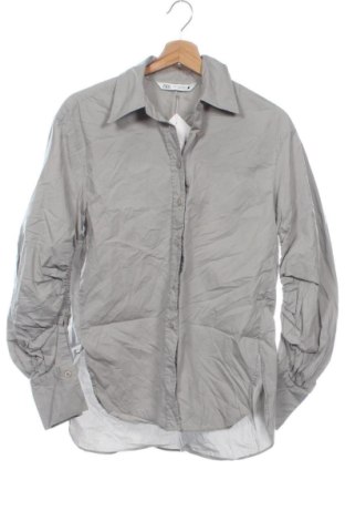 Cămașă de femei Zara, Mărime XS, Culoare Gri, Preț 72,99 Lei, #136751905
