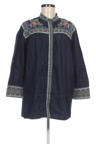Damenbluse Unbranded, Größe XXL, Farbe Blau, Preis 13,99 €, #136767205