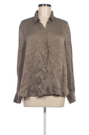 Cămașă de femei Zara, Mărime L, Culoare Bej, Preț 104,43 Lei, #136779058