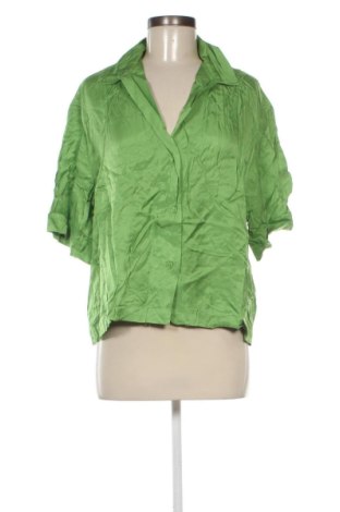 Cămașă de femei H&M, Mărime M, Culoare Verde, Preț 106,61 Lei, #136658406