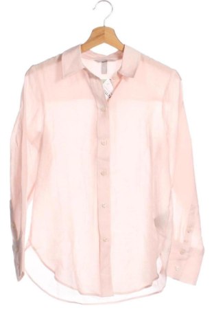Damska koszula H&M, Rozmiar XS, Kolor Różowy, Cena 60,99 zł, #136698492