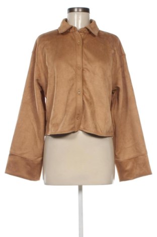Cămașă de femei H&M Divided, Mărime M, Culoare Maro, Preț 72,99 Lei, #136654751