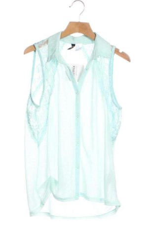 Dámska košeľa  H&M Divided, Veľkosť XS, Farba Zelená, Cena  9,00 €, #136697235