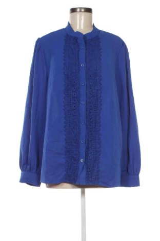 Cămașă de femei SHEIN, Mărime XXL, Culoare Albastru, Preț 67,77 Lei, #136703941