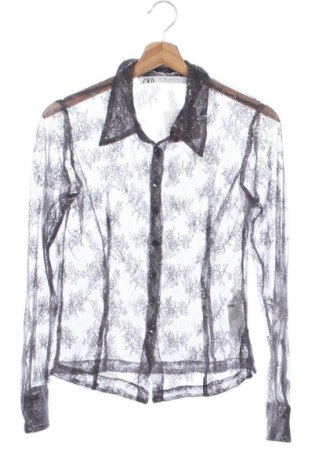 Cămașă de femei Zara, Mărime XS, Culoare Gri, Preț 50,59 Lei, #136757965