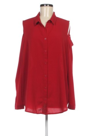 Dámská košile  New Look, Velikost XXL, Barva Červená, Cena  239,00 Kč, #136772185