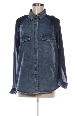 Дамска риза Vero Moda, Размер L, Цвят Син, Цена 10,16 €, #136658356