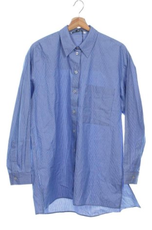 Cămașă de femei Zara, Mărime XS, Culoare Albastru, Preț 61,99 Lei, #136516250