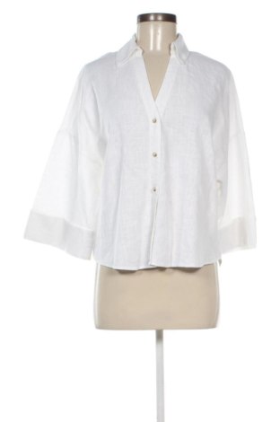 Cămașă de femei Zara, Mărime XXL, Culoare Alb, Preț 108,99 Lei, #136668724