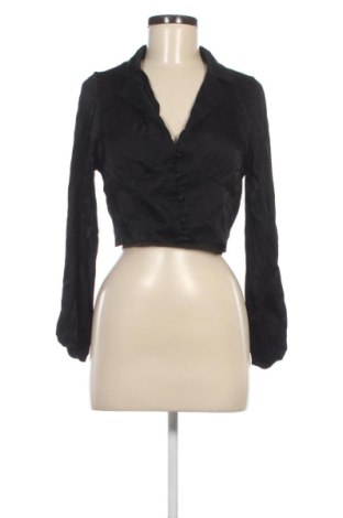 Дамска риза Zara, Размер L, Цвят Черен, Цена 13,80 €, #136686984