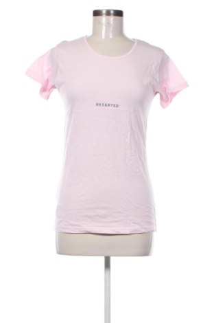 Γυναικείο t-shirt Reserved, Μέγεθος M, Χρώμα Ρόζ , Τιμή 9,00 €, #136706940